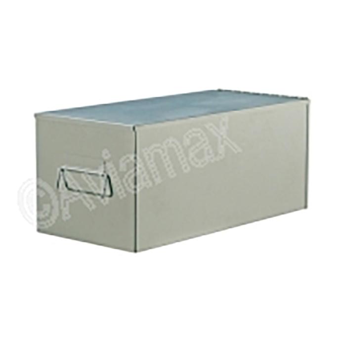 Stainless Steel Bin with Hinged Lid